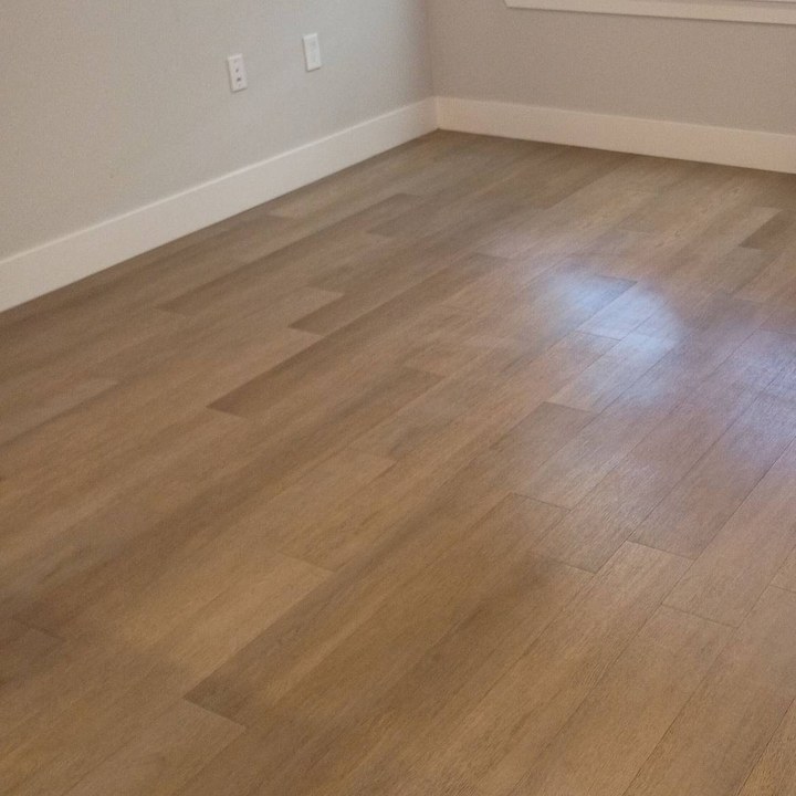 Same plank floor clean and shiny after a cleaning in Goodyear, AZ