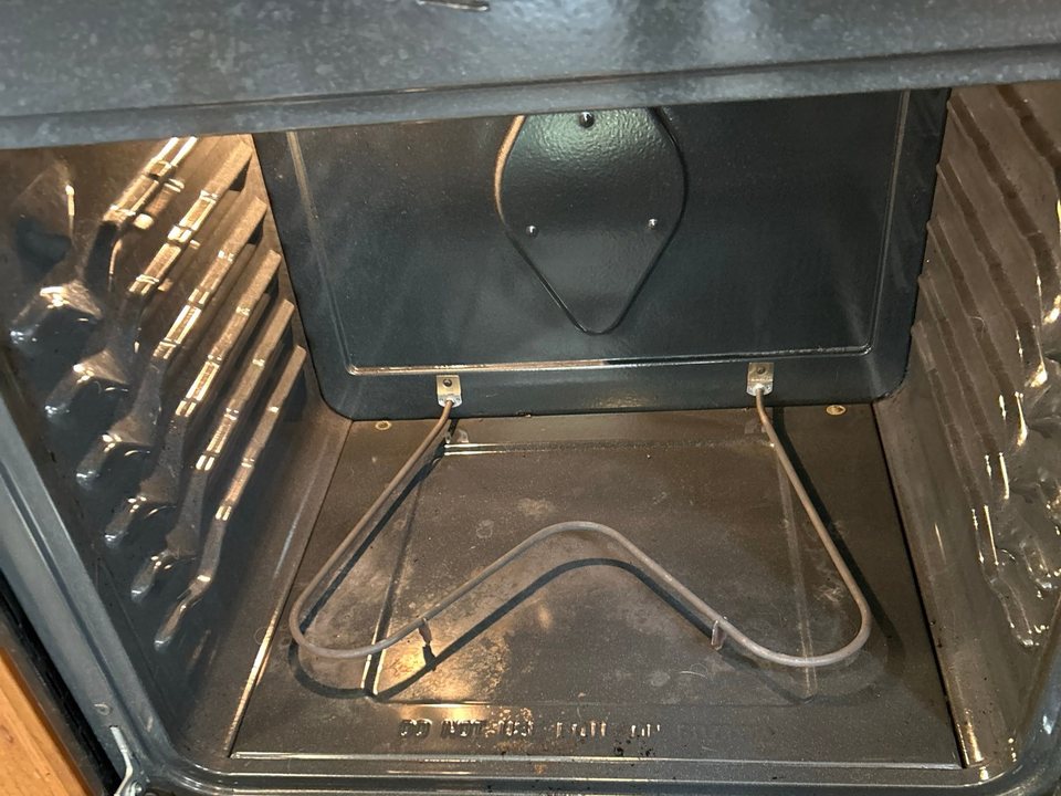 Oven clean inside after a cleaning in Maricopa, AZ